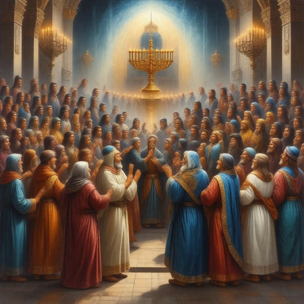 Click to view larger image AI-created image of Minhag