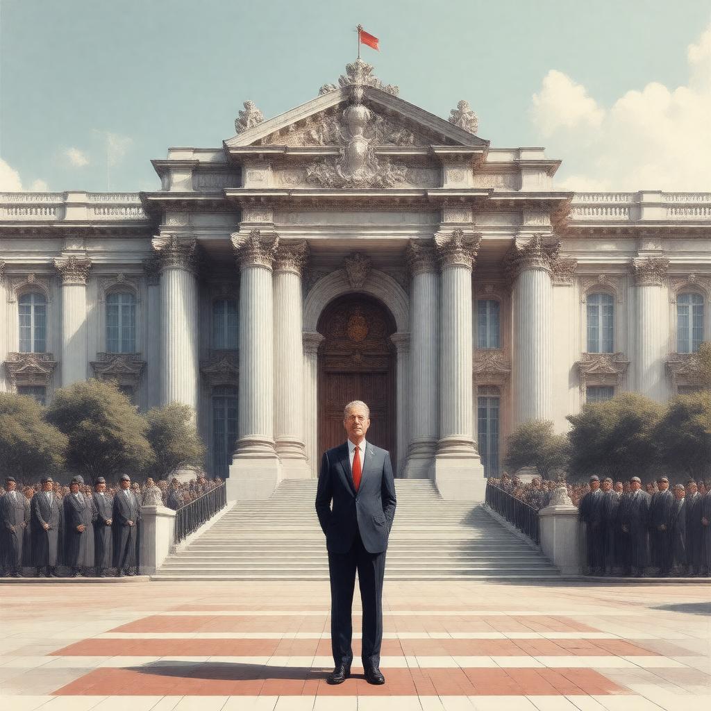 AI-created image of Minister for Culture