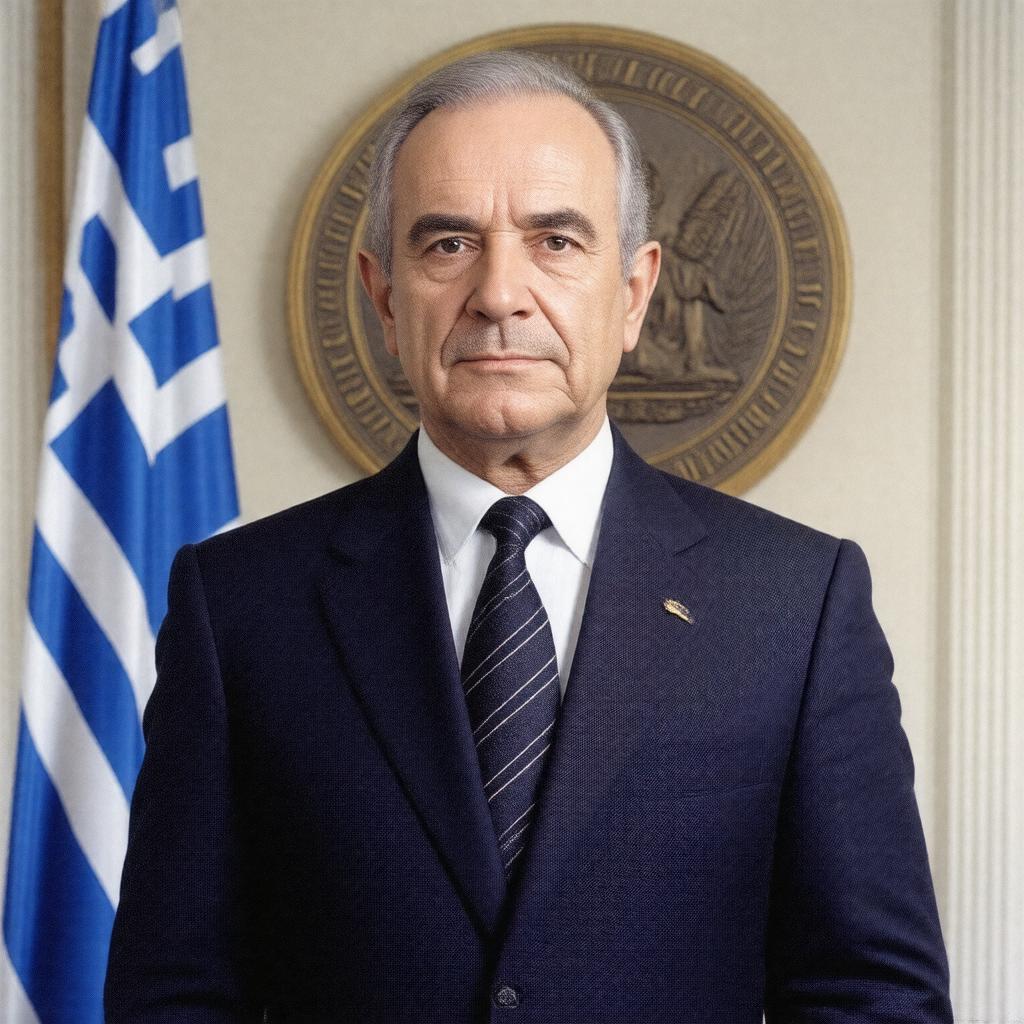 AI-created image of Minister for Foreign Affairs of Greece
