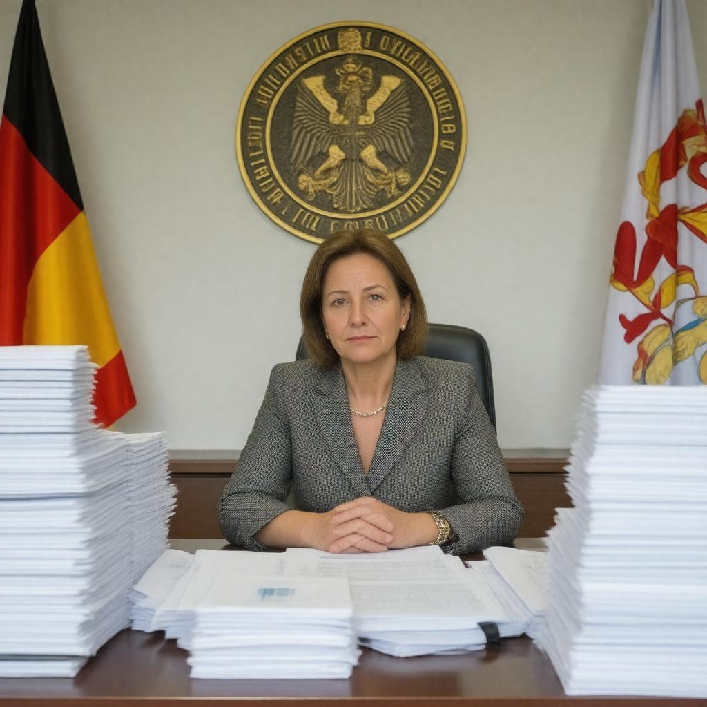 AI-created image of Minister of Family Affairs, Senior Citizens, Women and Youth of Germany