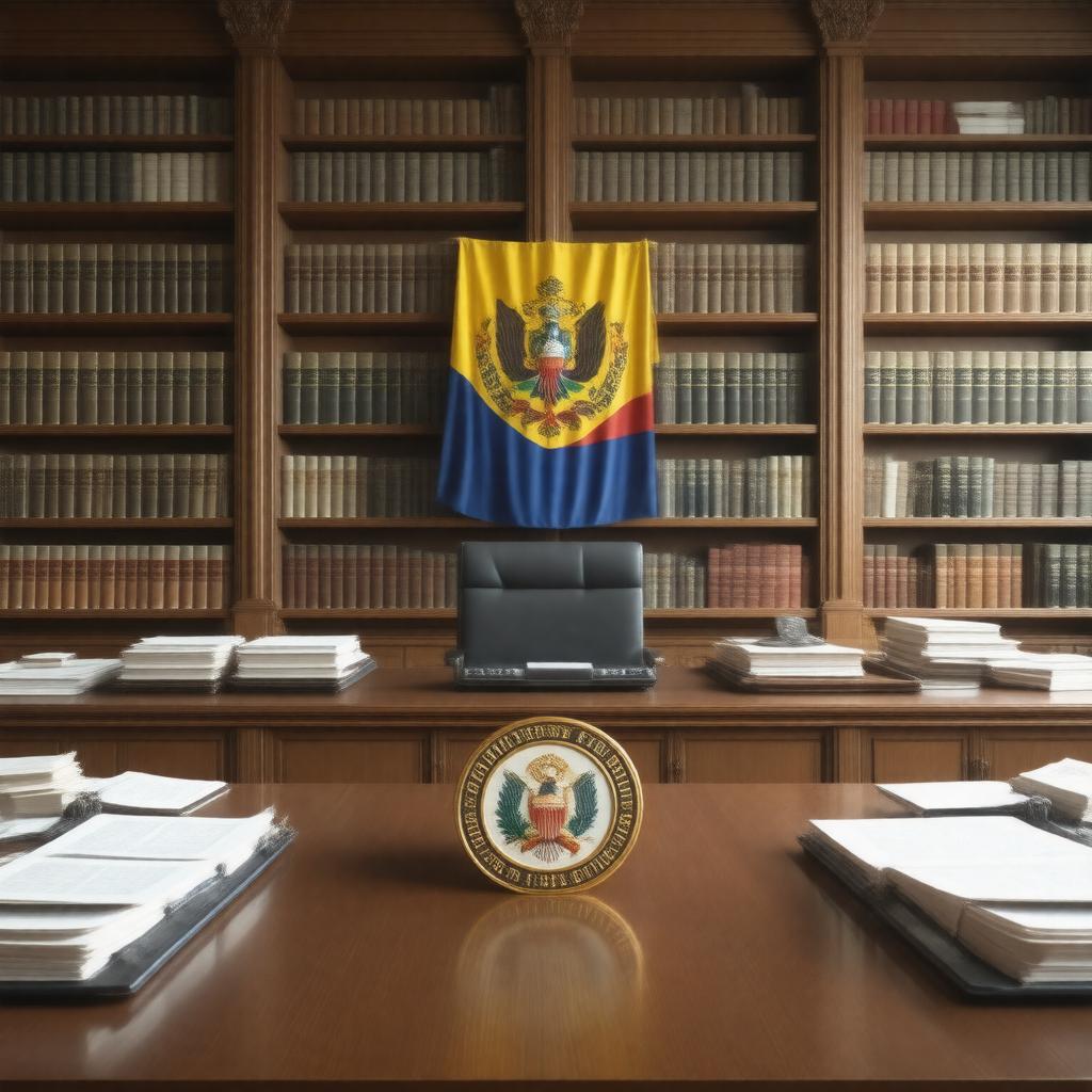 AI-created image of Minister of Finance and Public Credit of Colombia