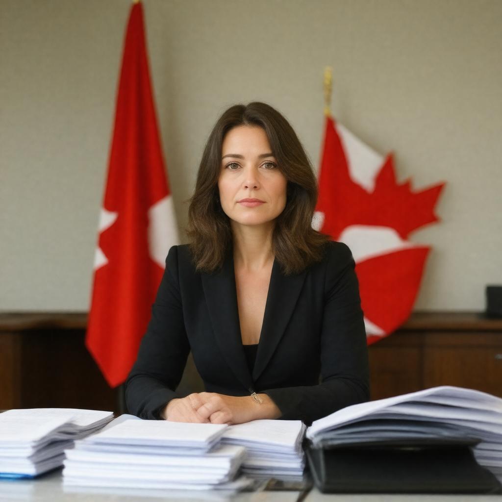 Click to view larger image AI-created image of Minister of Finance of Canada