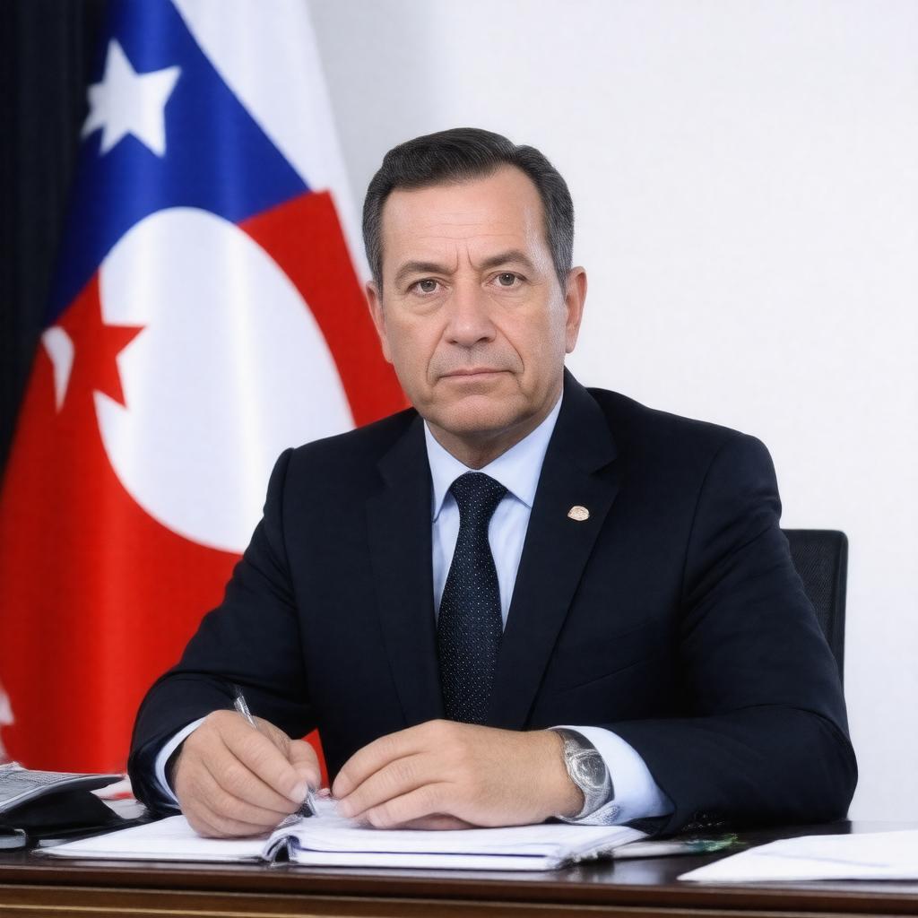 Click to view larger image AI-created image of Minister of Finance of Chile