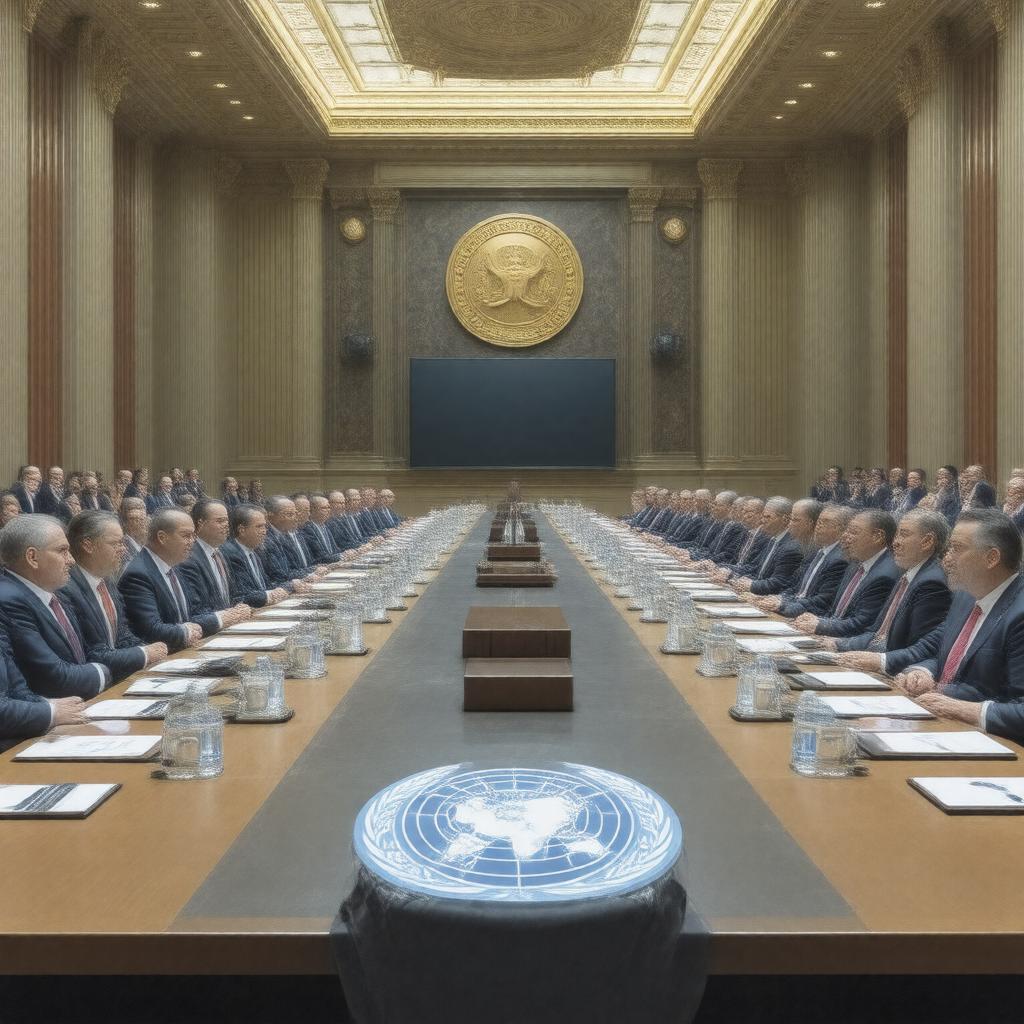 Click to view larger image AI-created image of Ministerial Conference