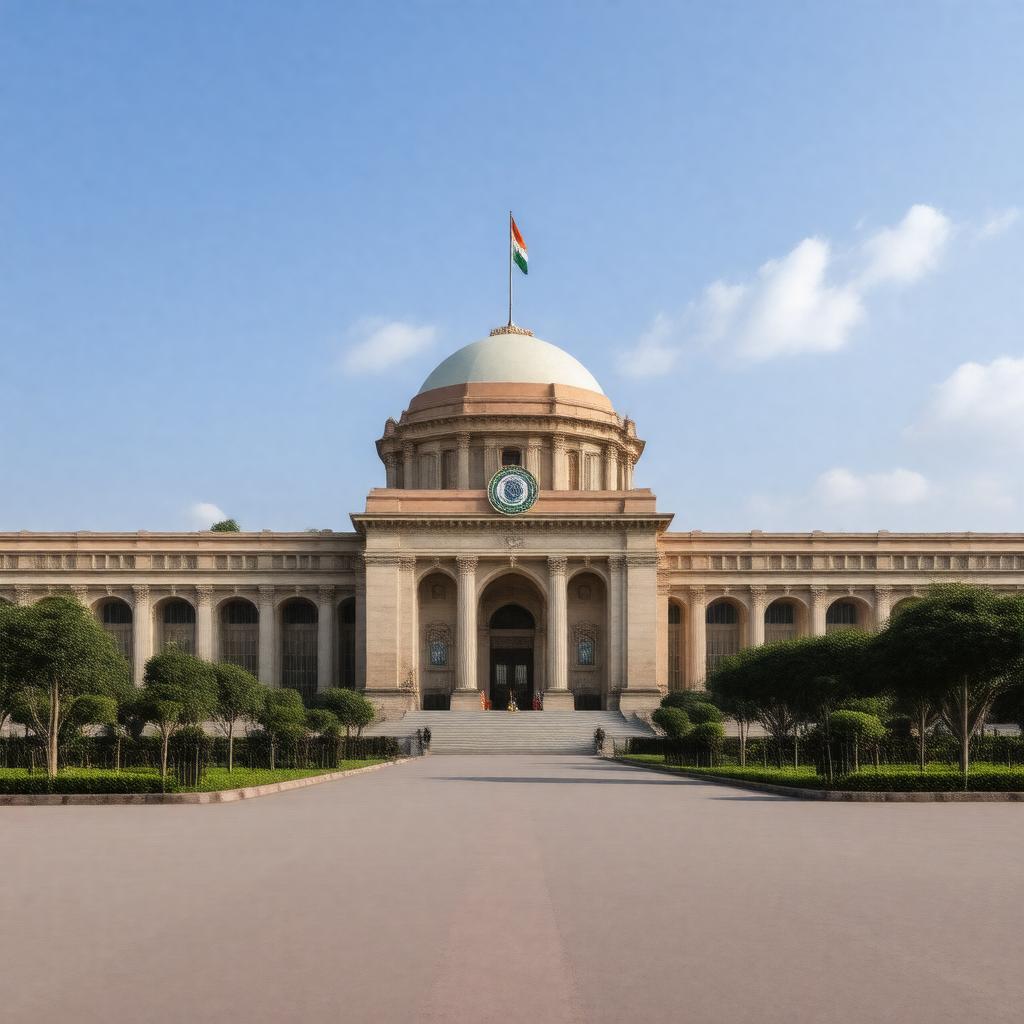 AI-created image of Ministry of External Affairs