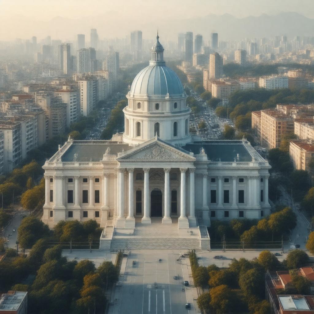 AI-created image of Ministry of Finance