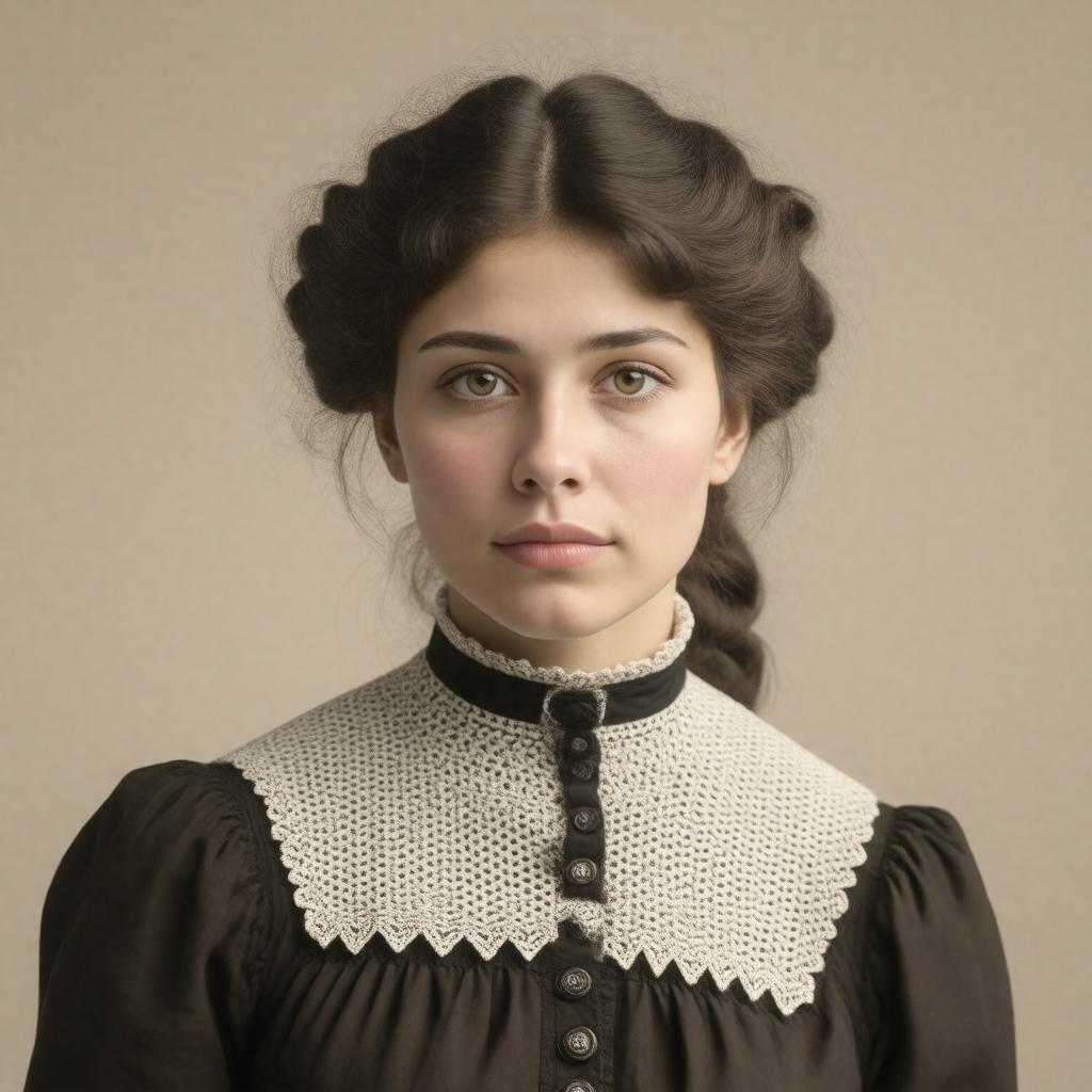 AI-created image of Minna Waldeck