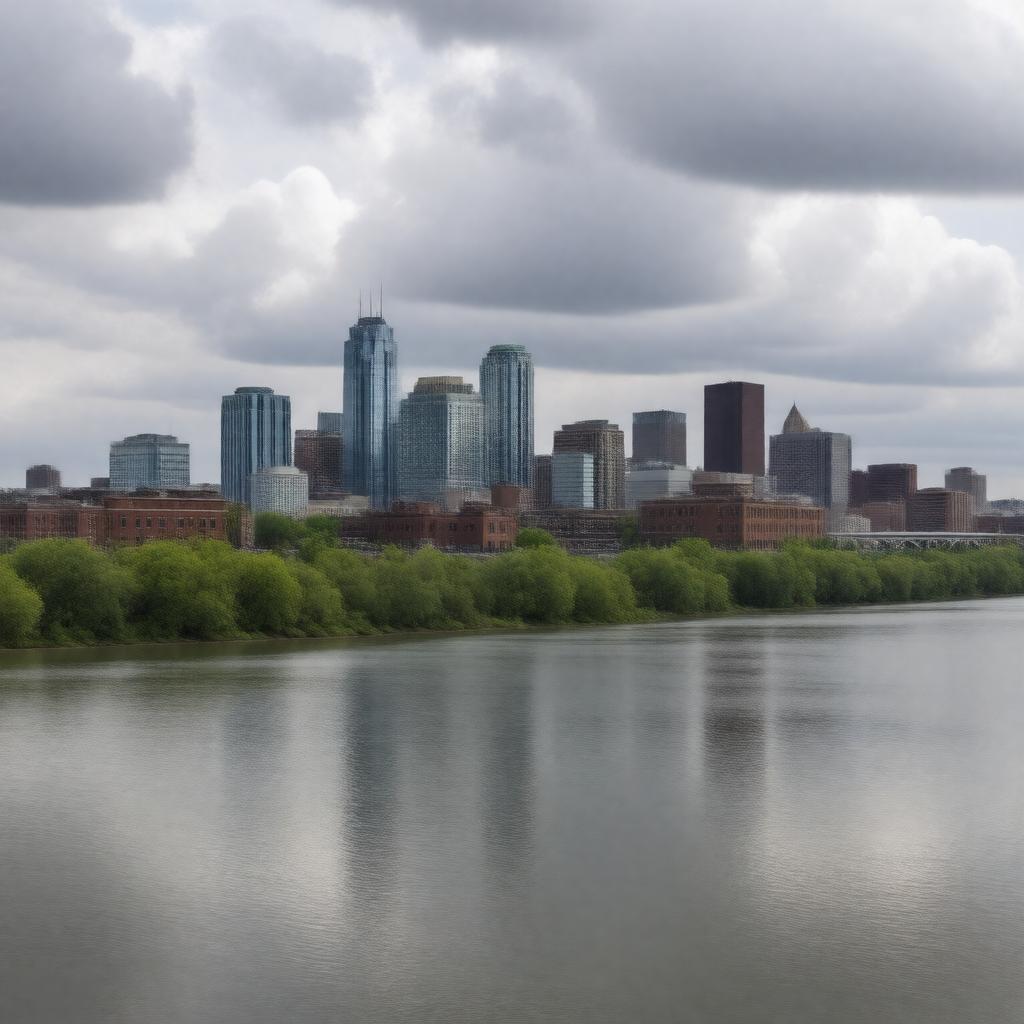 AI-created image of Minneapolis, Minnesota