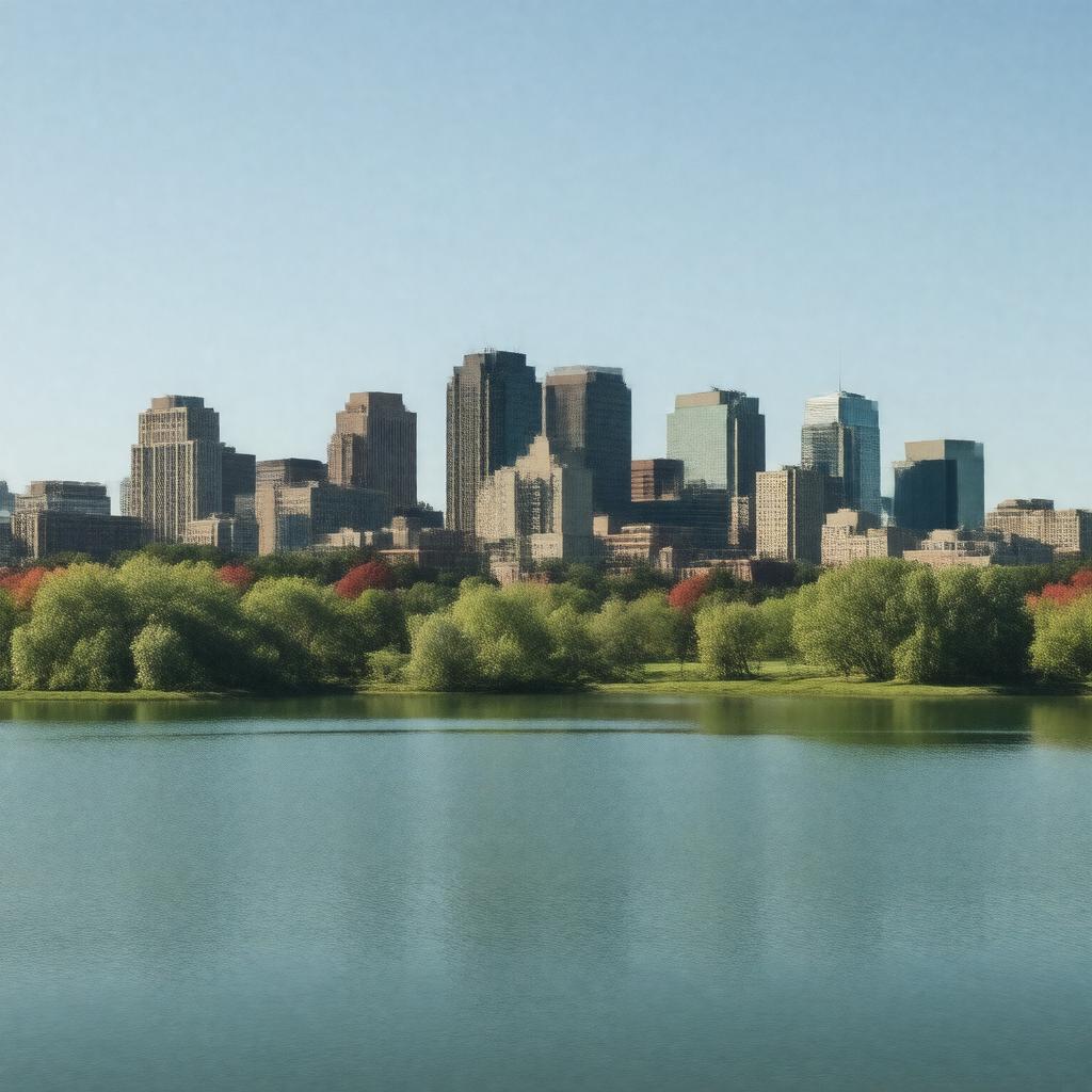 AI-created image of Minneapolis, Minnesota, United States