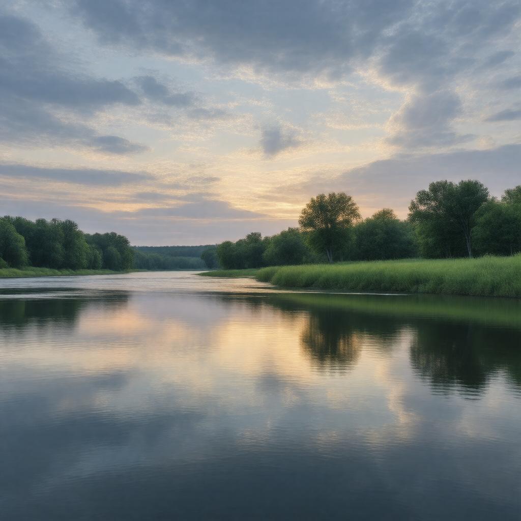 AI-created image of Minnesota River