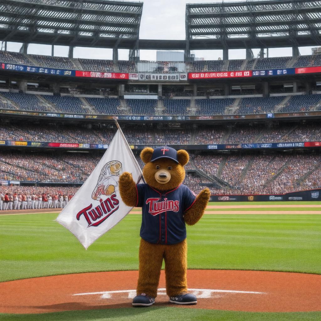 AI-created image of Minnesota Twins