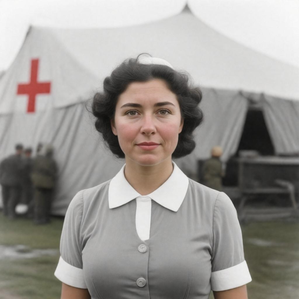 AI-created image of Minnie Leishman