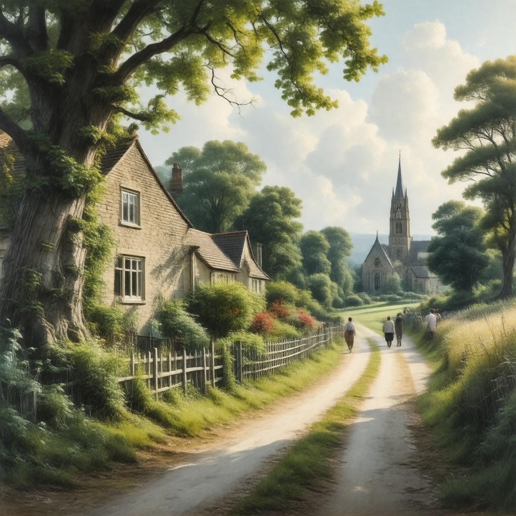 AI-created image of Minstead