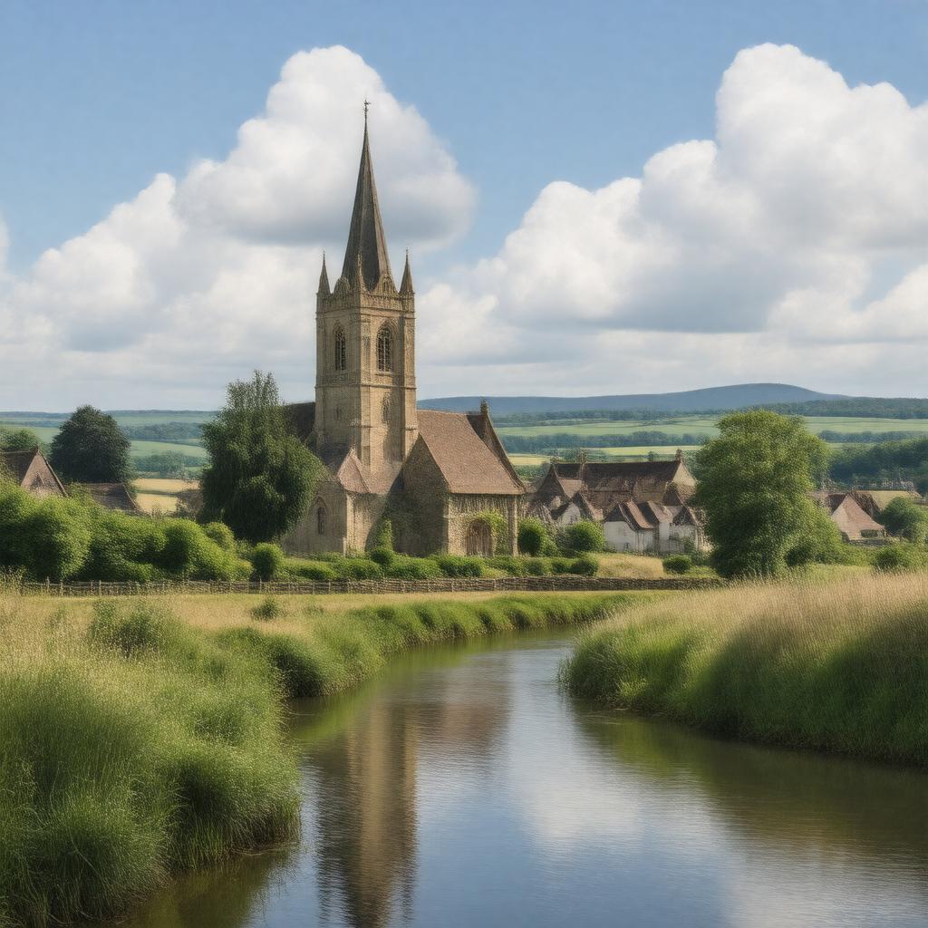 AI-created image of Minsterworth
