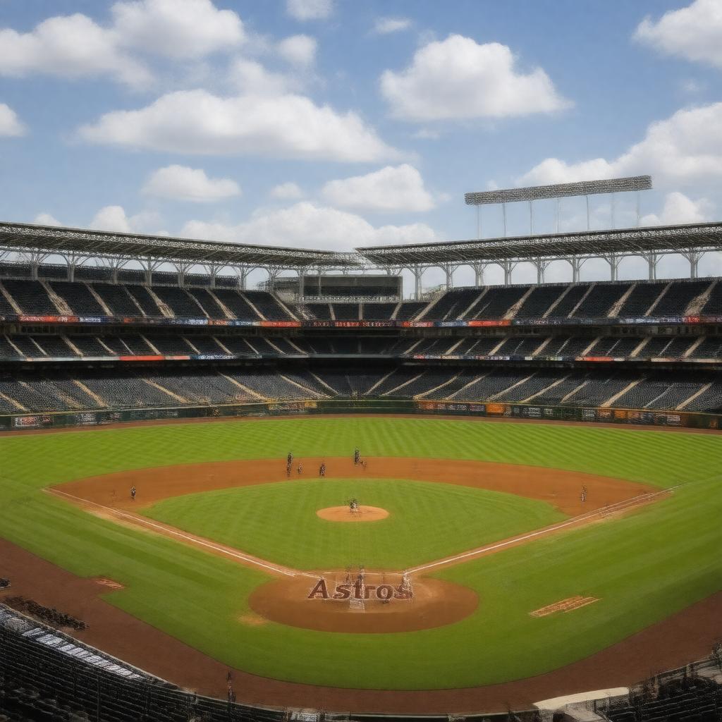 AI-created image of Minute Maid Park