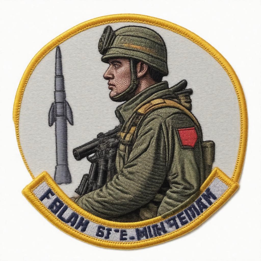 AI-created image of Minuteman patch