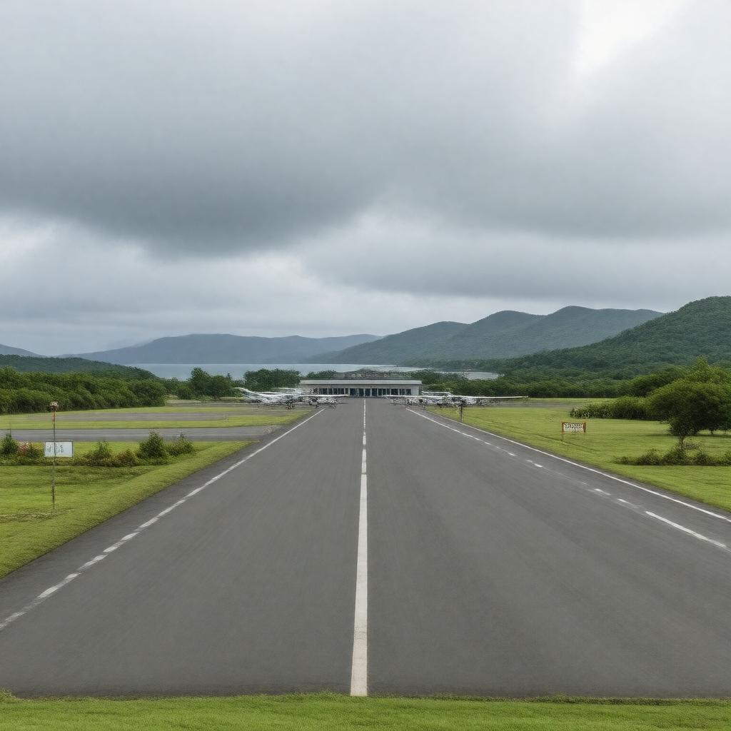 AI-created image of Miquelon Airport