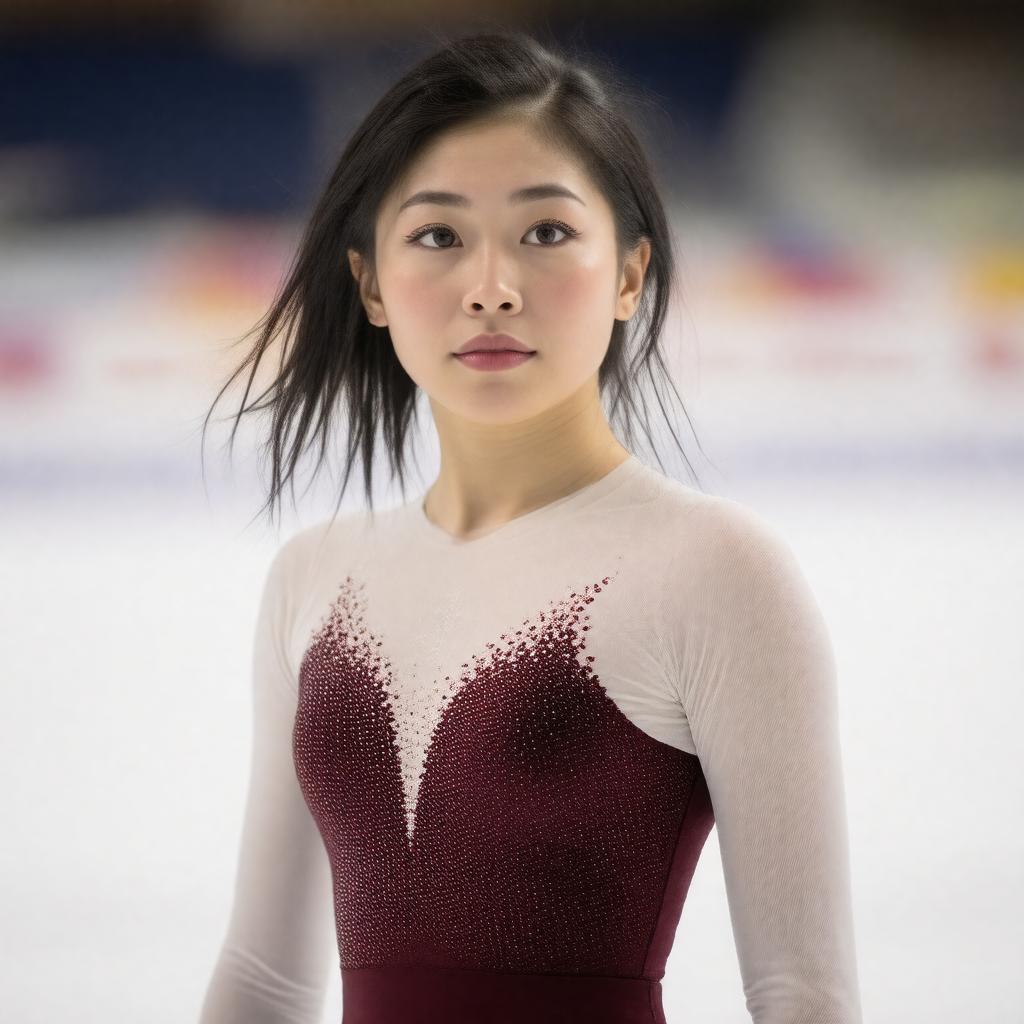 AI-created image of Mirai Nagasu