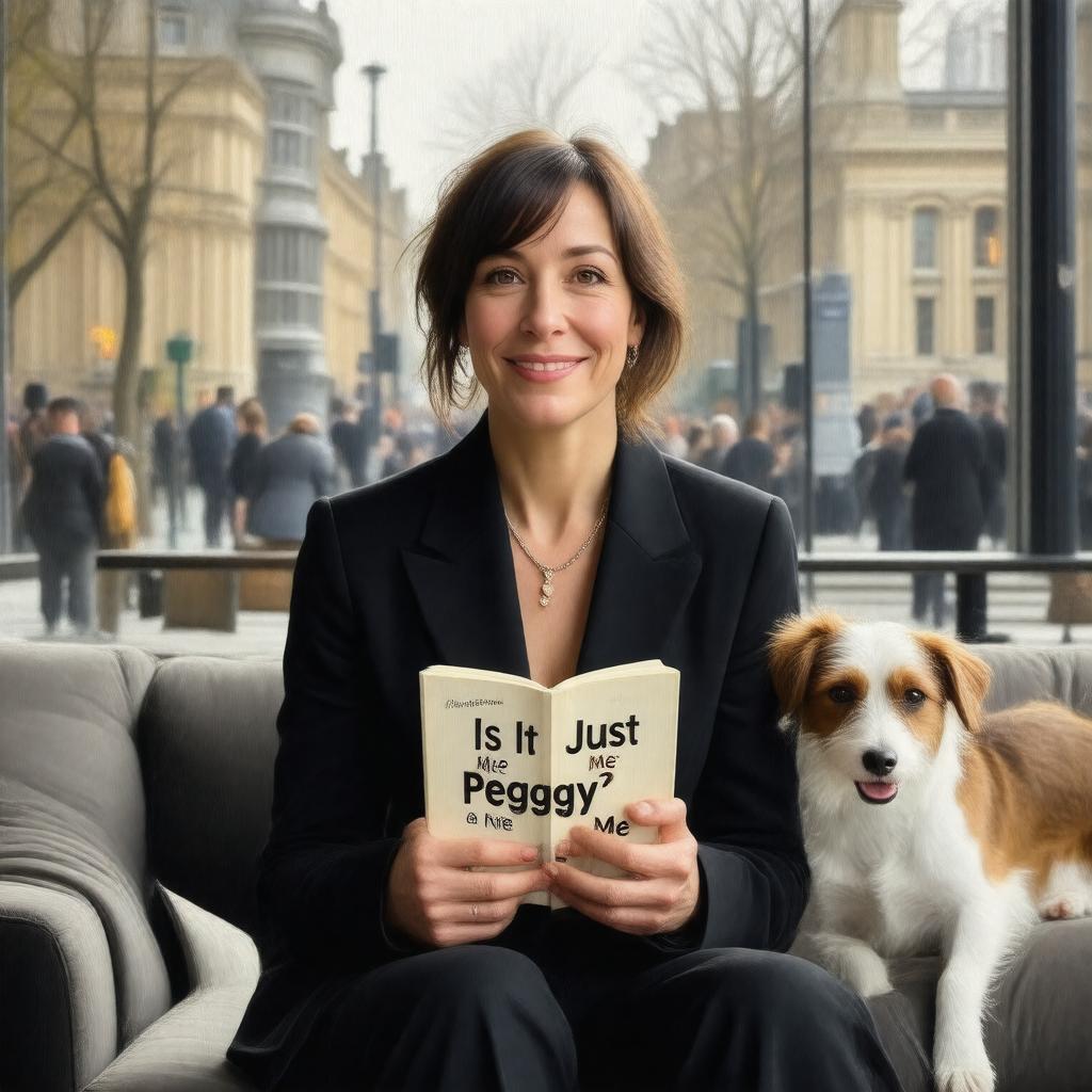 AI-created image of Miranda Hart