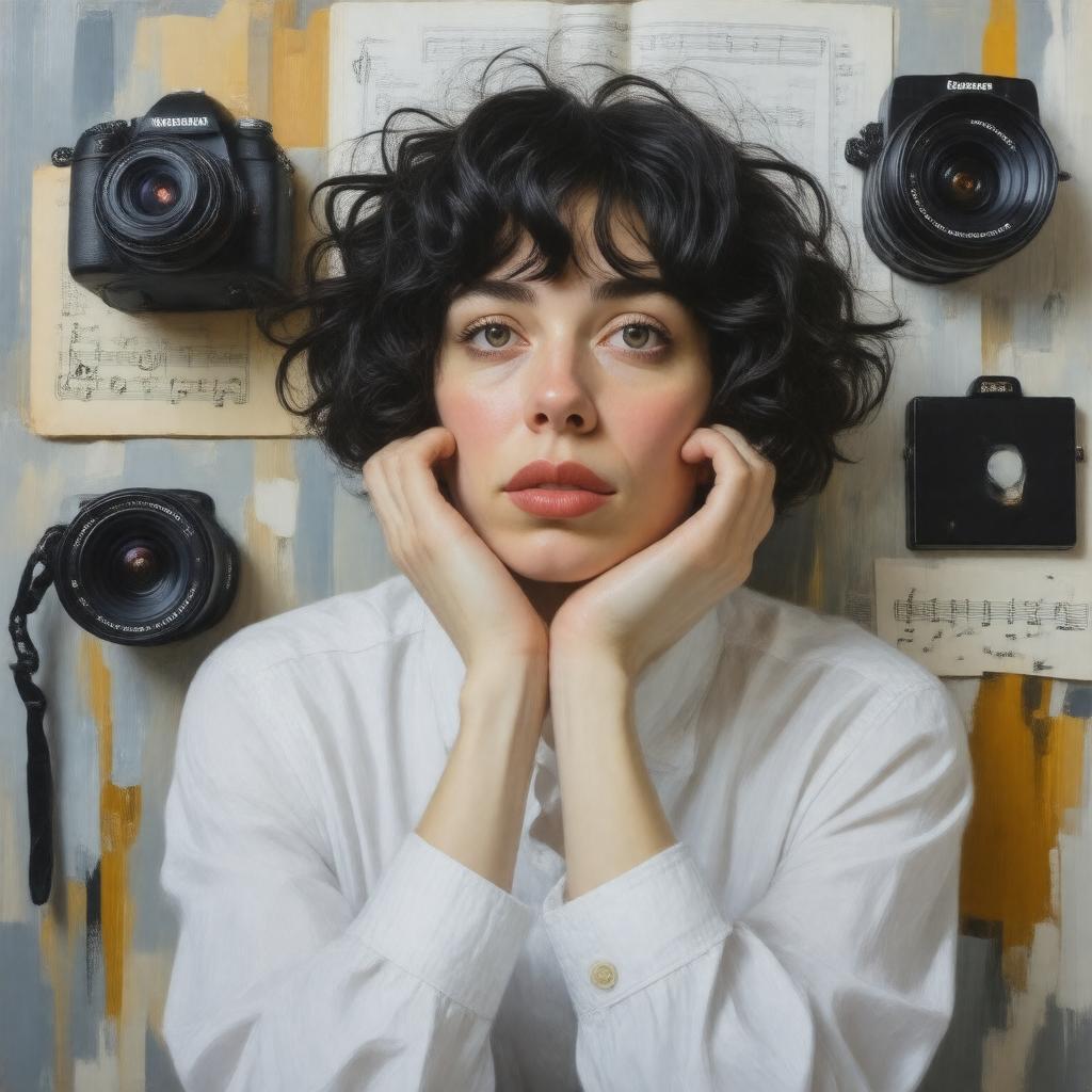 AI-created image of Miranda July