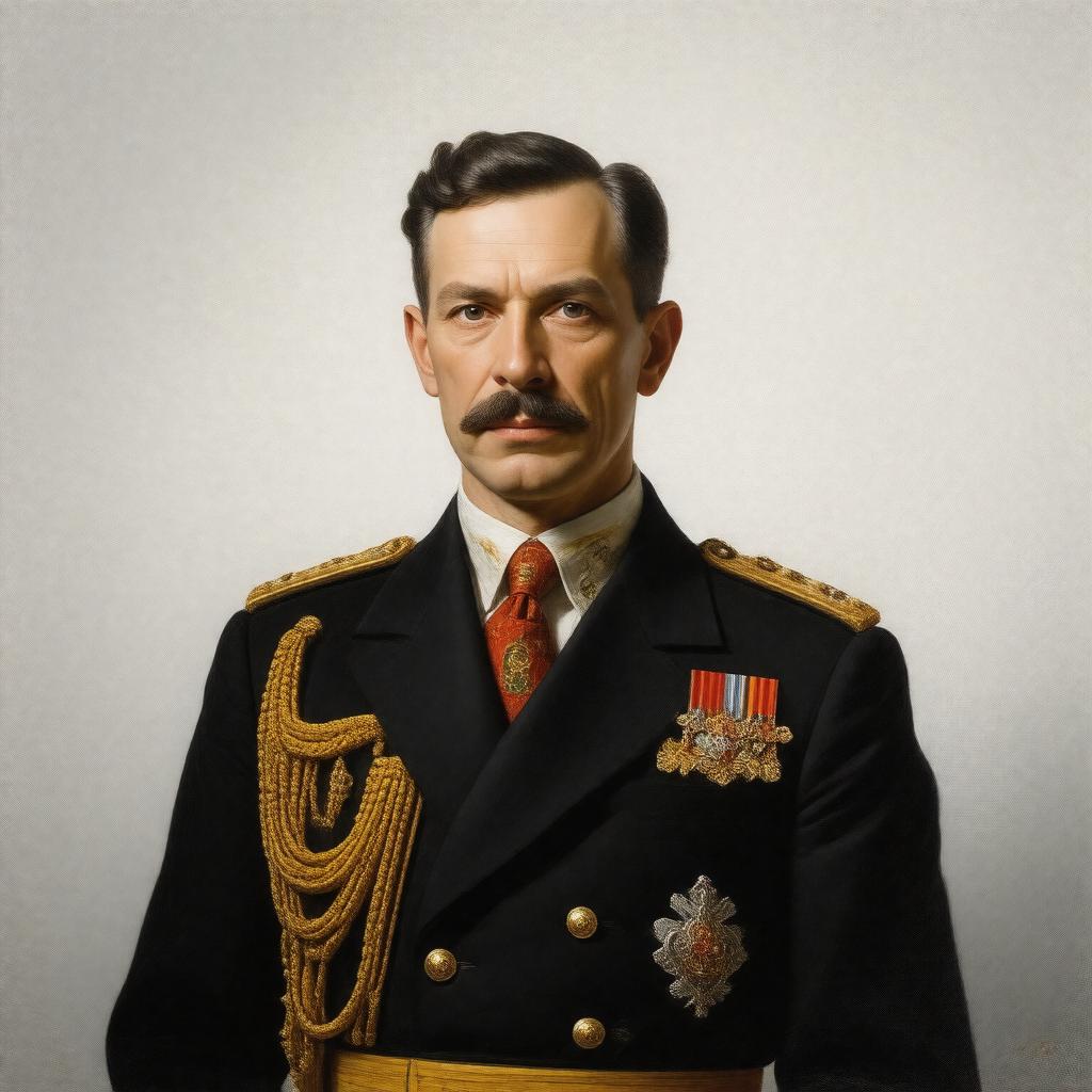 AI-created image of Mircea of Romania