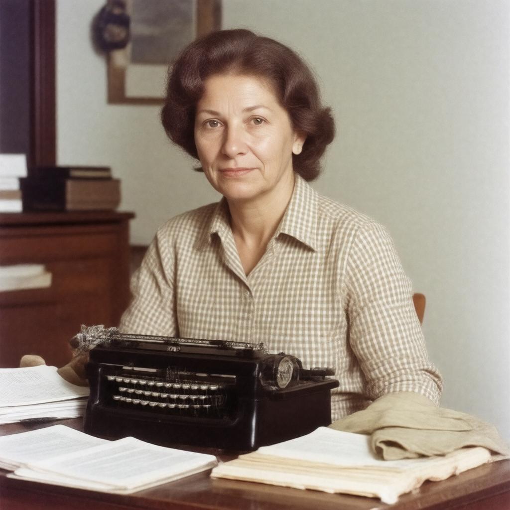 AI-created image of Miriam Salinger