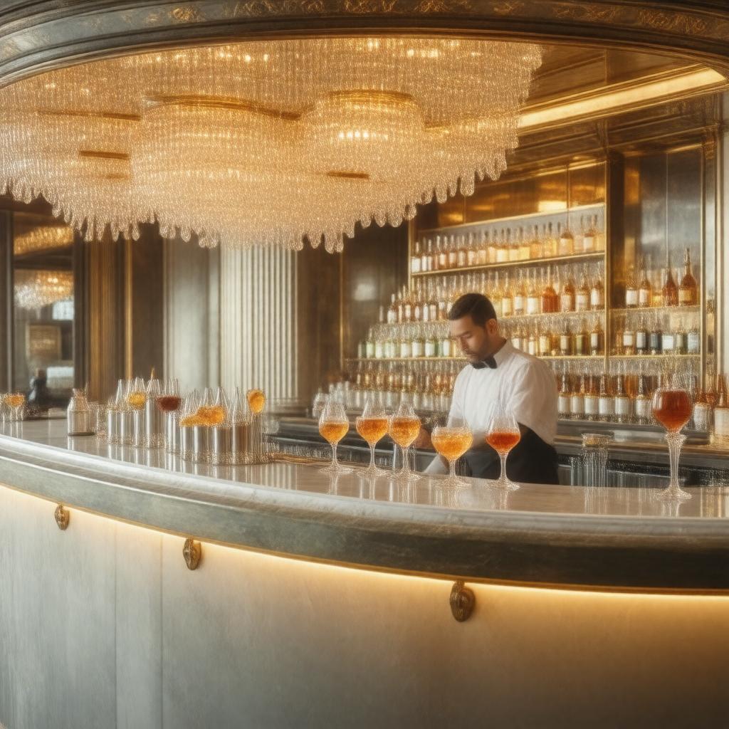 AI-created image of Mirror Bar