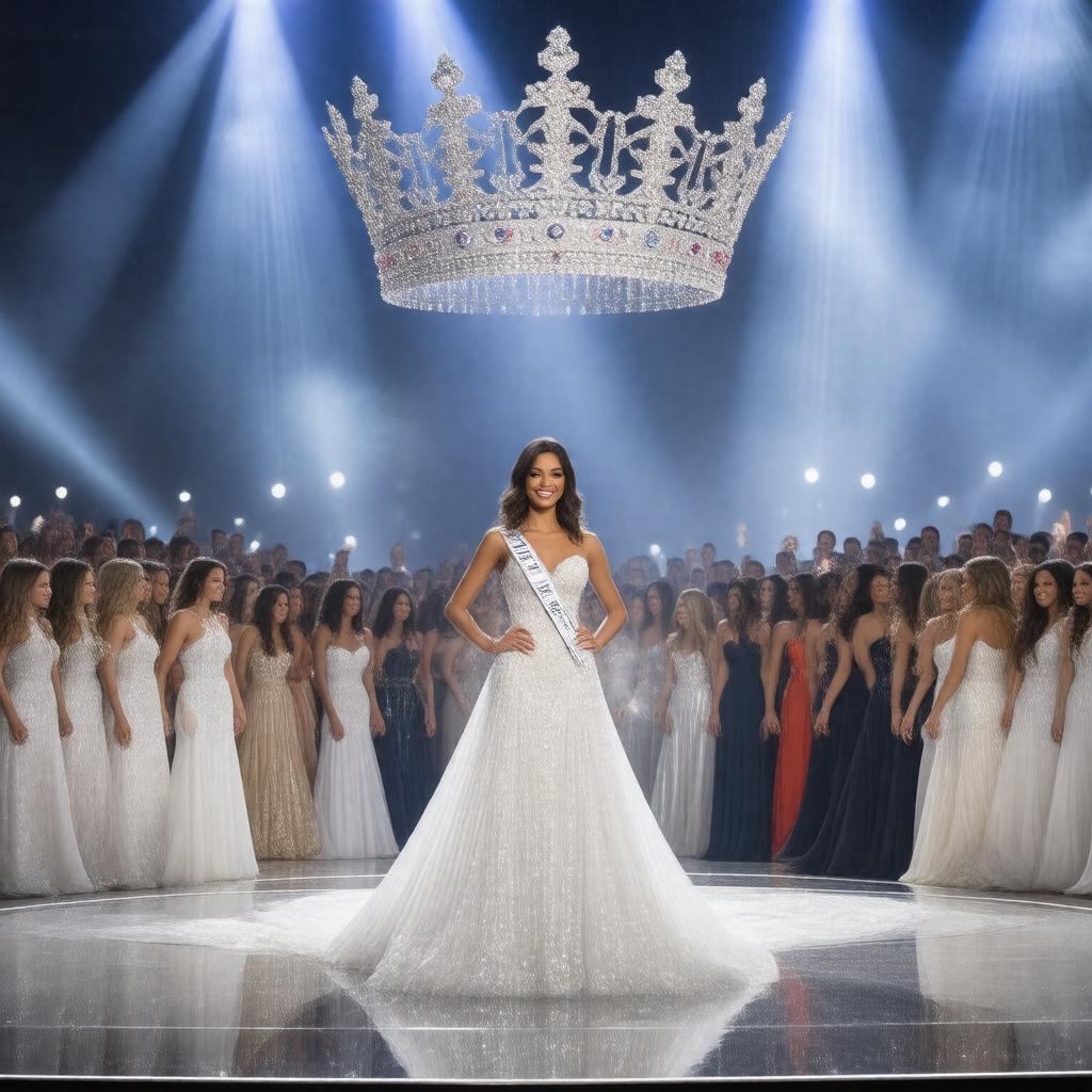 AI-created image of Miss Universe