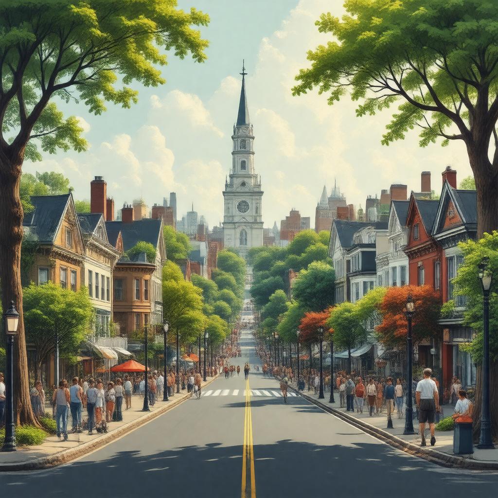 AI-created image of Mission Hill