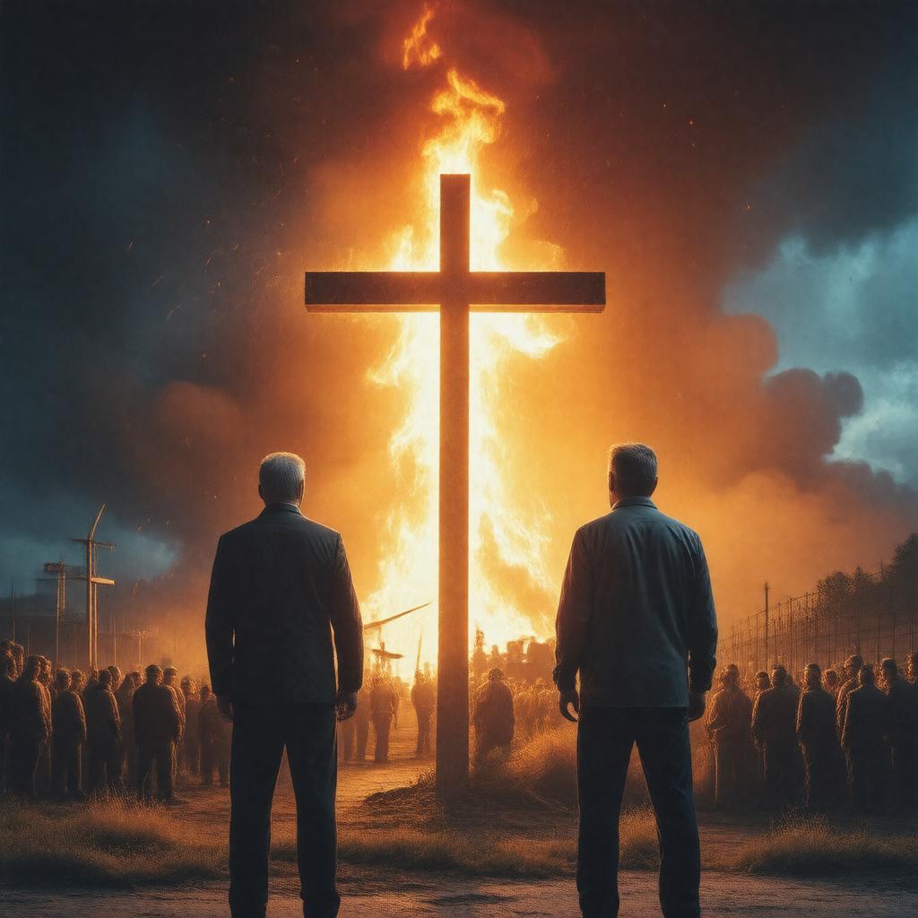 AI-created image of Mississippi Burning