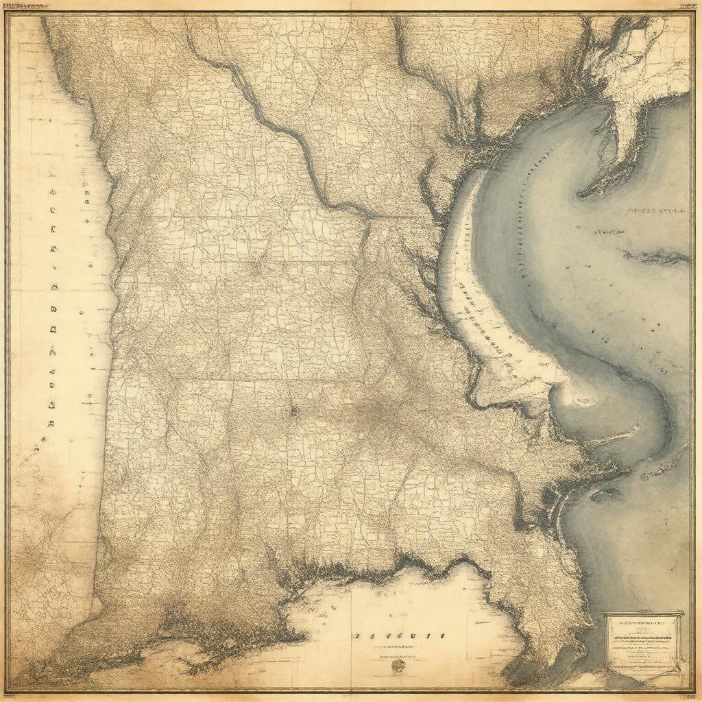AI-created image of Mississippi Territory