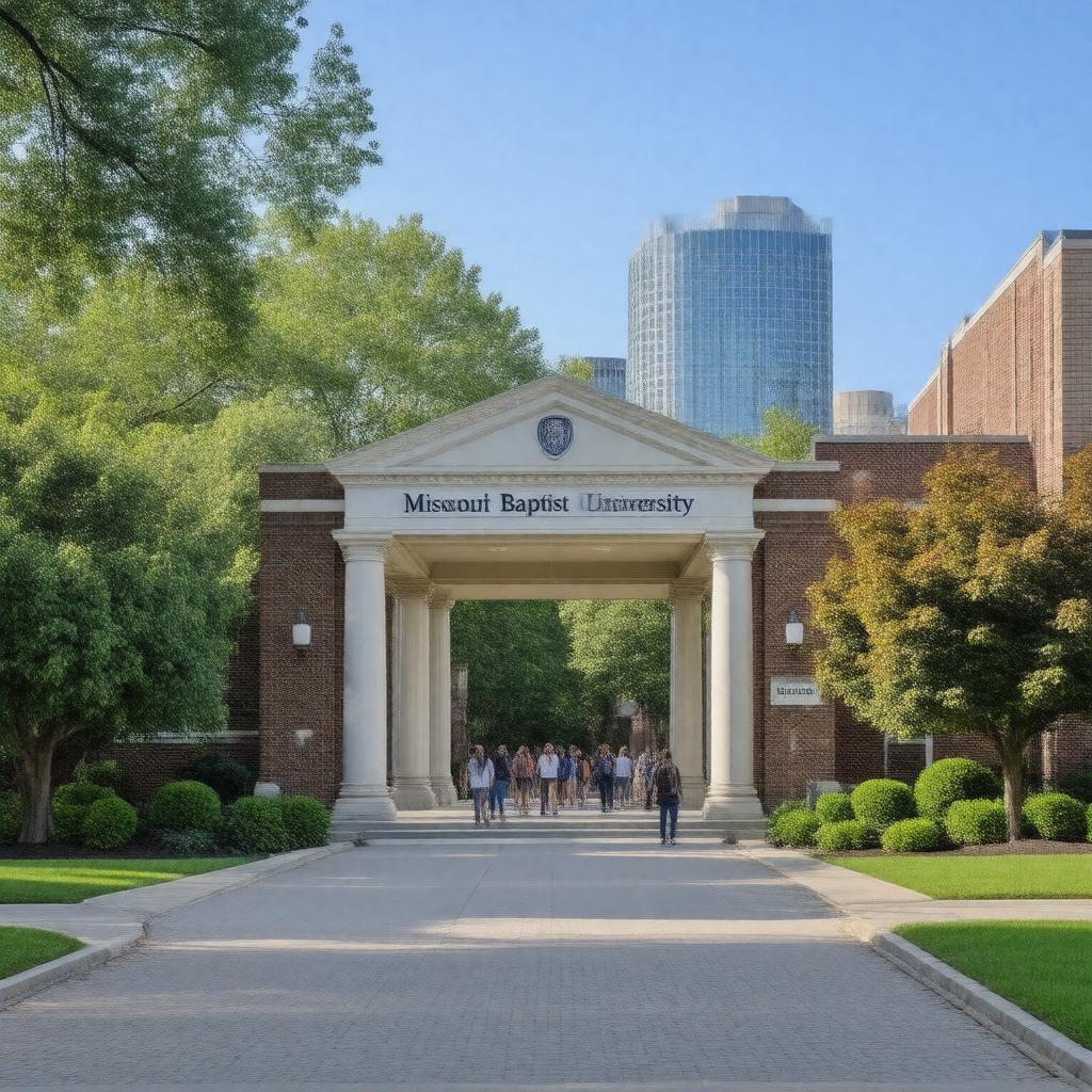 AI-created image of Missouri Baptist University