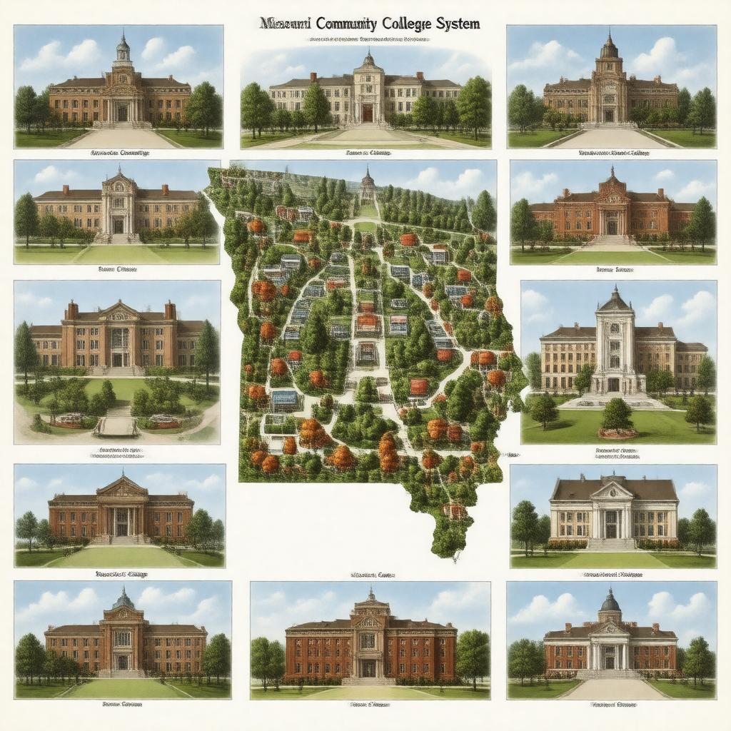 AI-created image of Missouri Community College System
