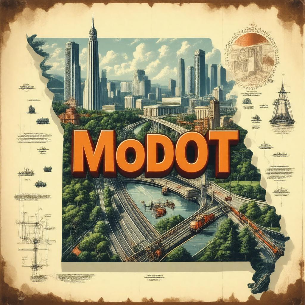 Click to view larger image AI-created image of Missouri Department of Transportation