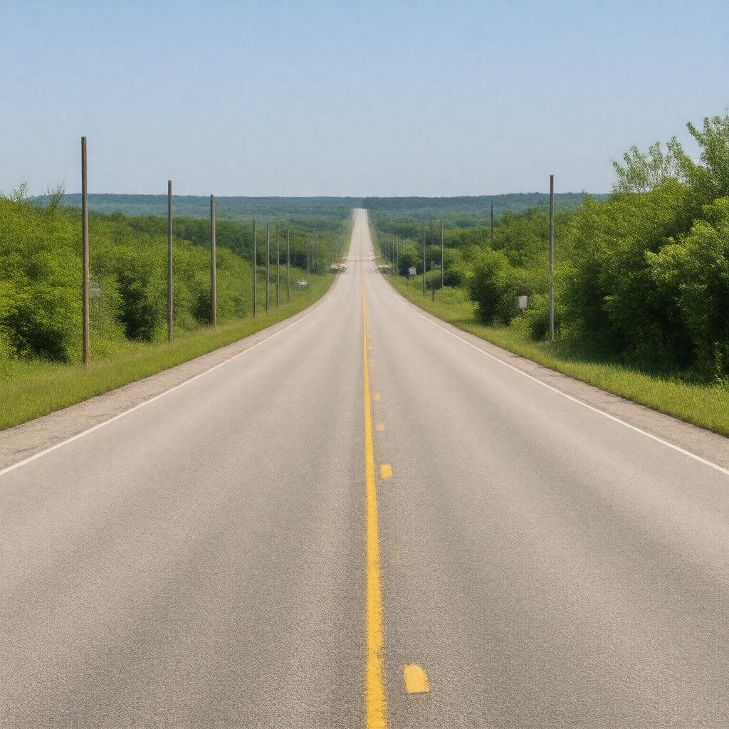 AI-created image of Missouri Route 763