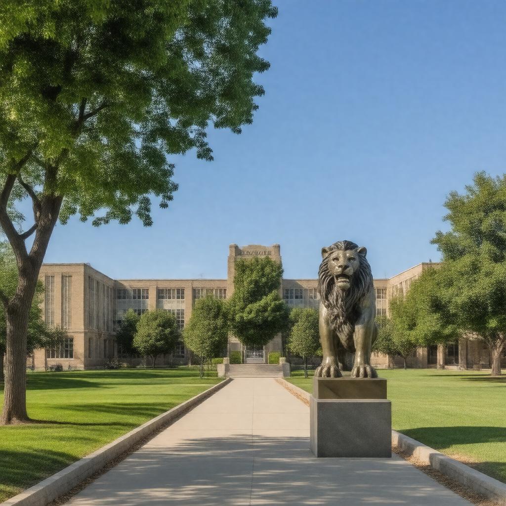 AI-created image of Missouri Southern State University