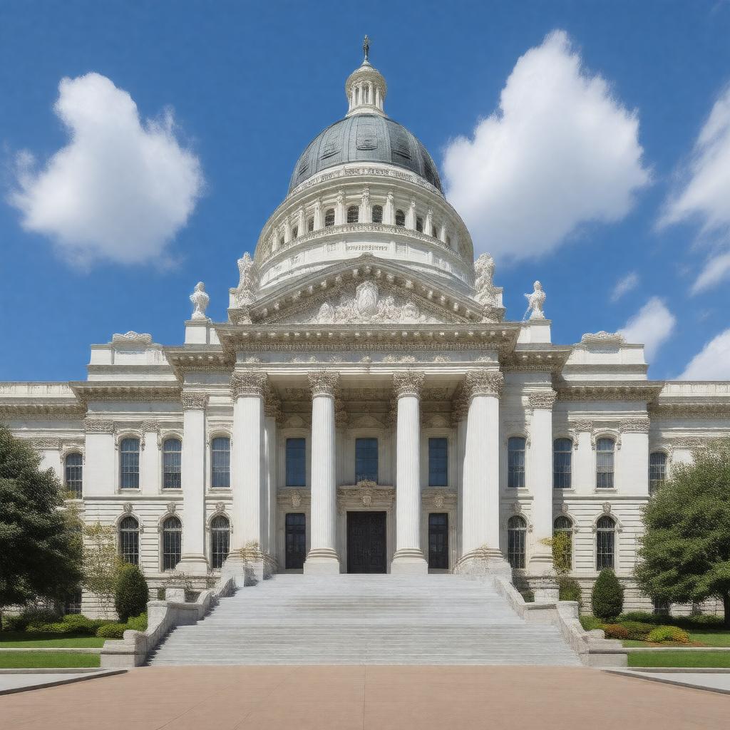 AI-created image of Missouri State Capitol