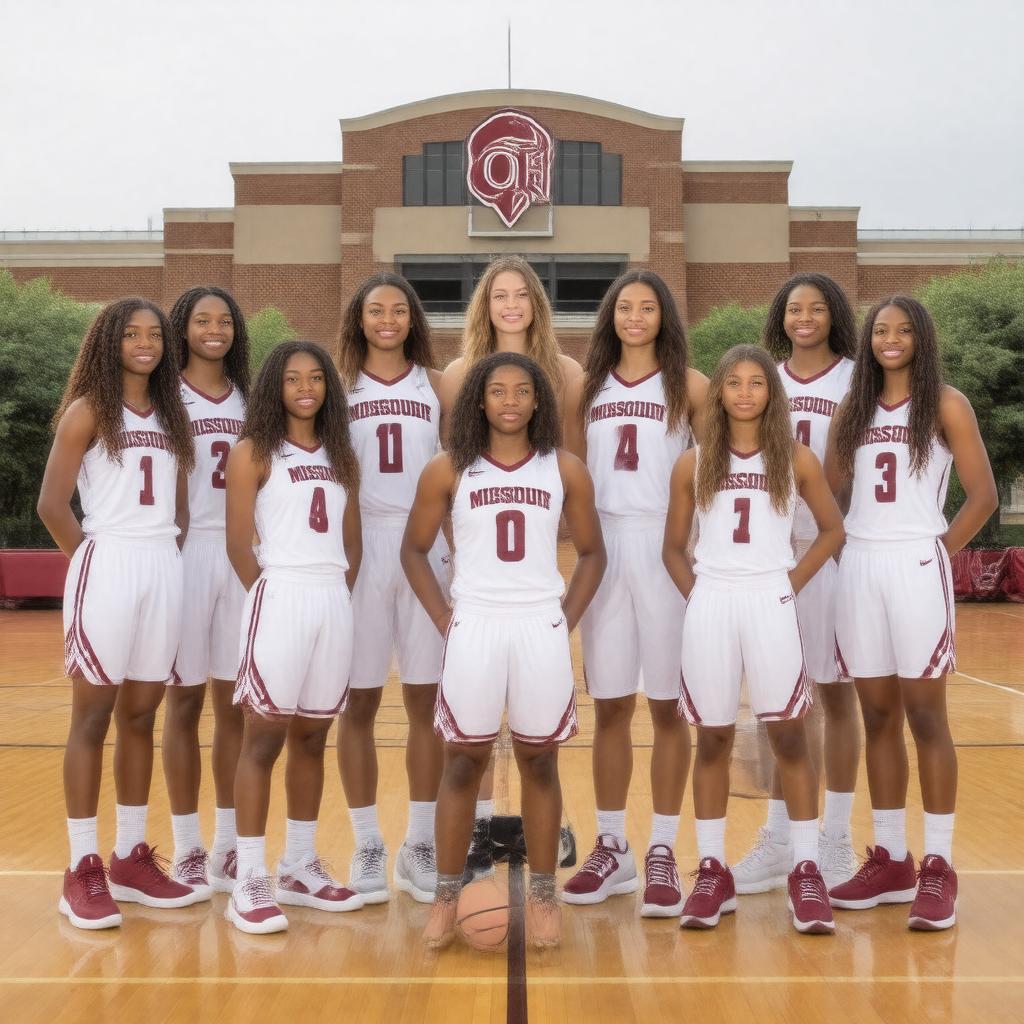 AI-created image of Missouri State Lady Bears