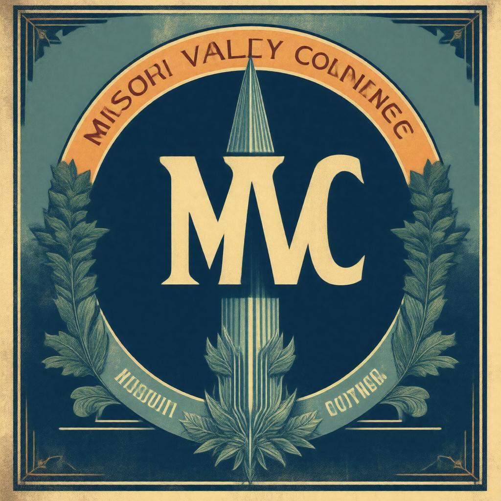 Click to view larger image AI-created image of Missouri Valley Conference (historical)