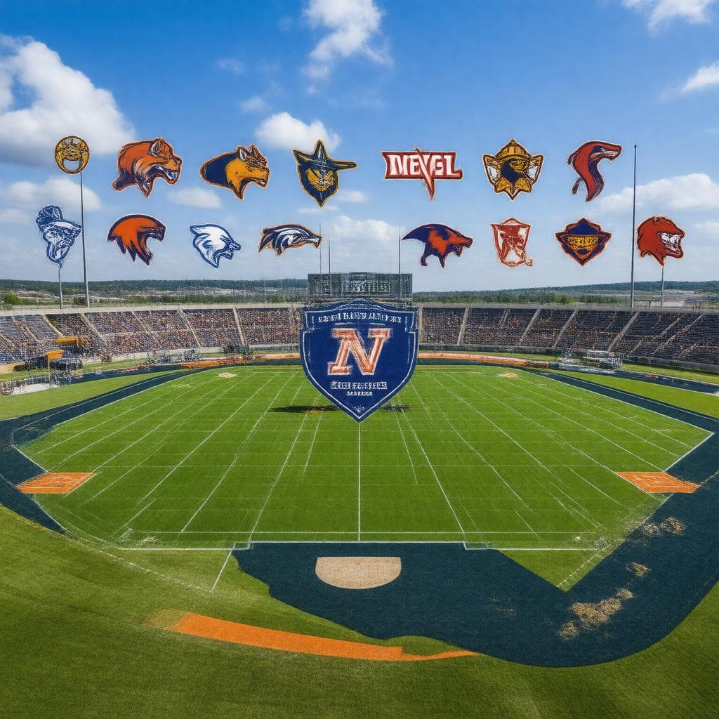 Click to view larger image AI-created image of Missouri Valley Football Conference