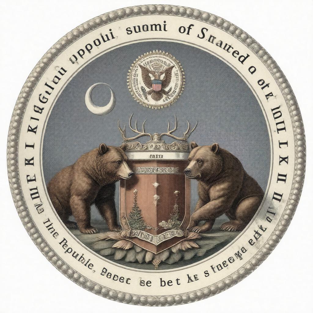 AI-created image of Missouri state seal