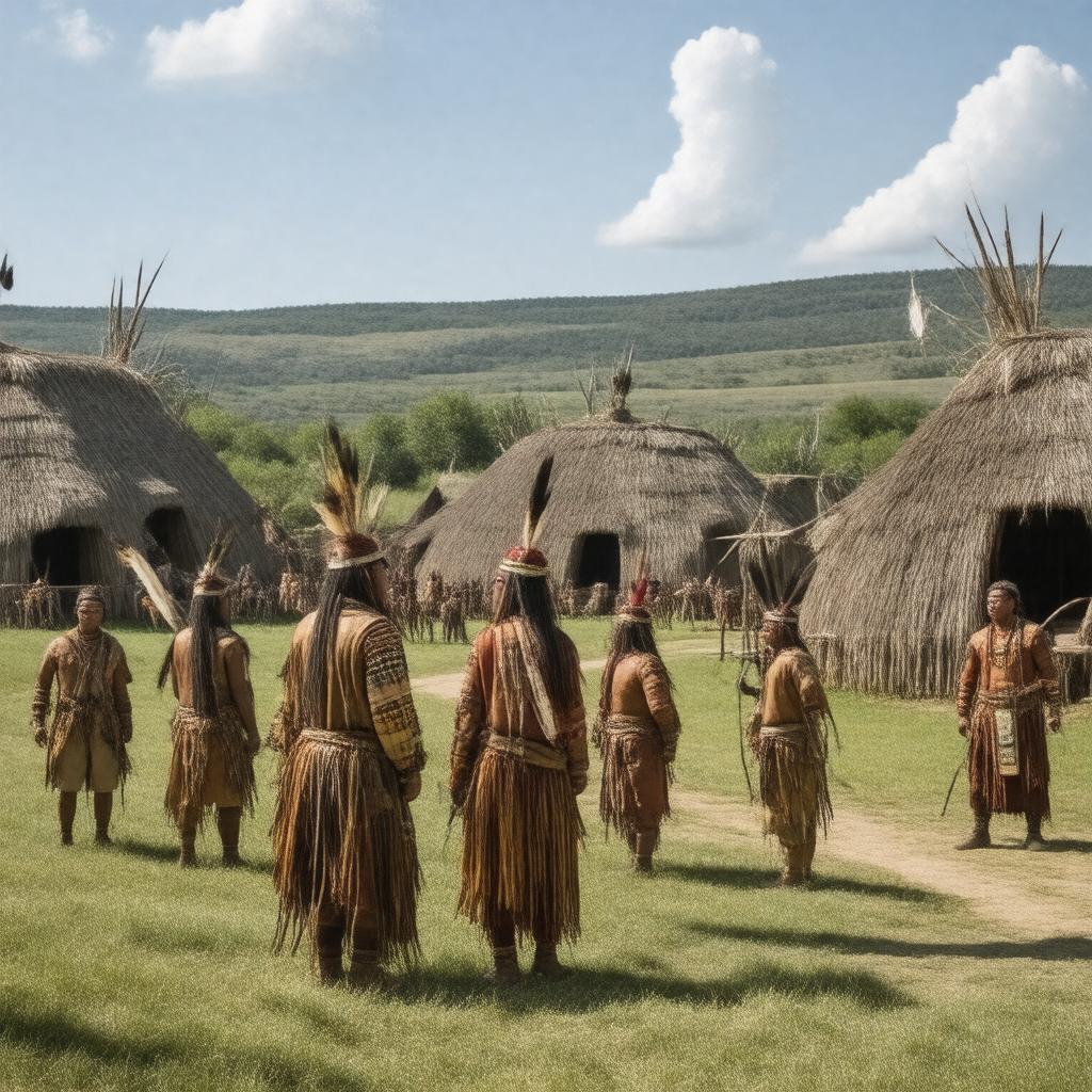 AI-created image of Missouri tribe