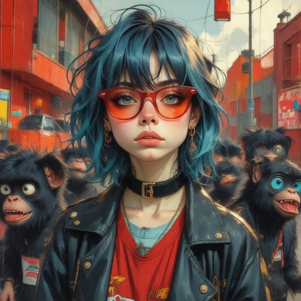 Click to view larger image AI-created image of Missy Albarn