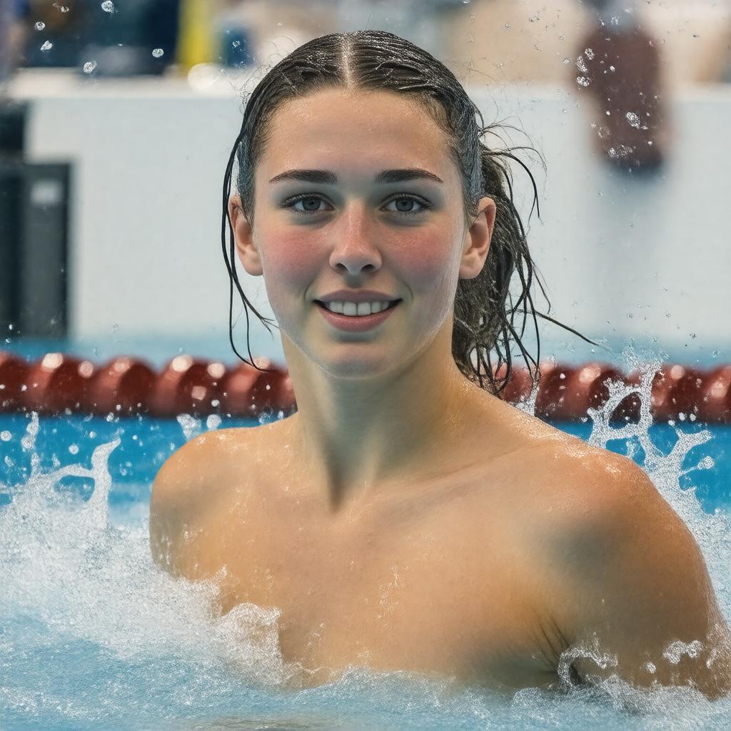 AI-created image of Missy Franklin