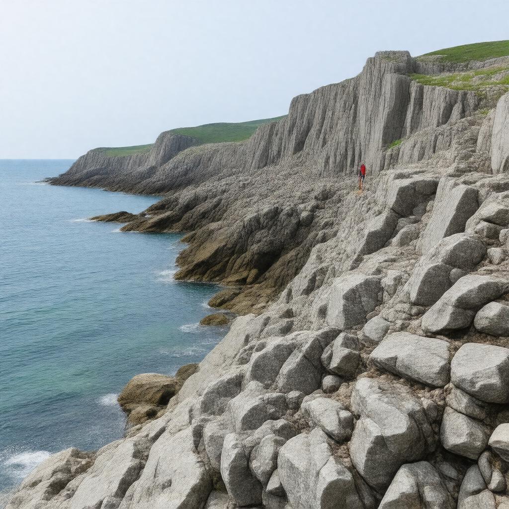 Click to view larger image AI-created image of Mistaken Point