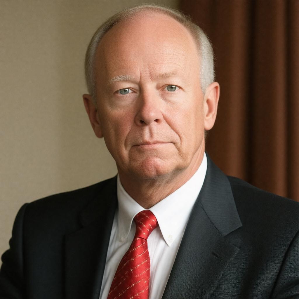 AI-created image of Mitch Daniels