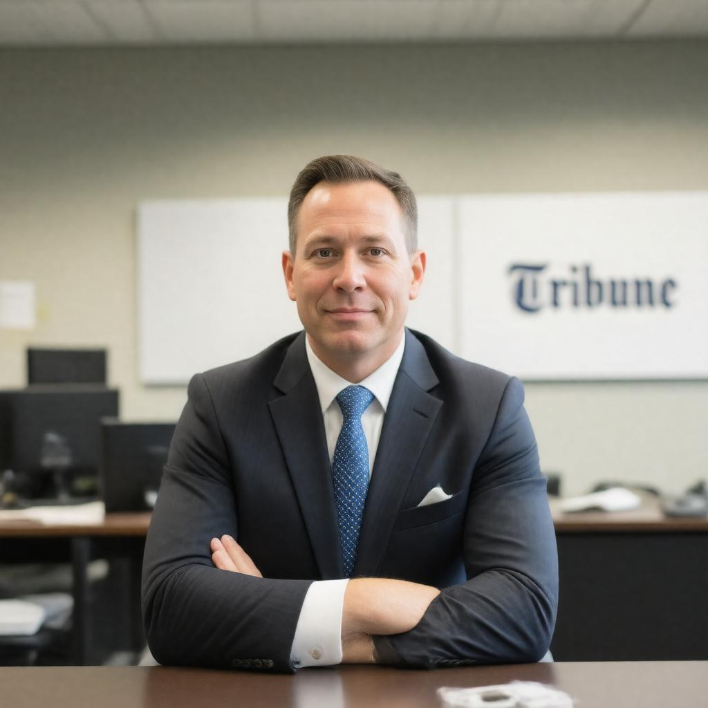 AI-created image of Mitch Pugh