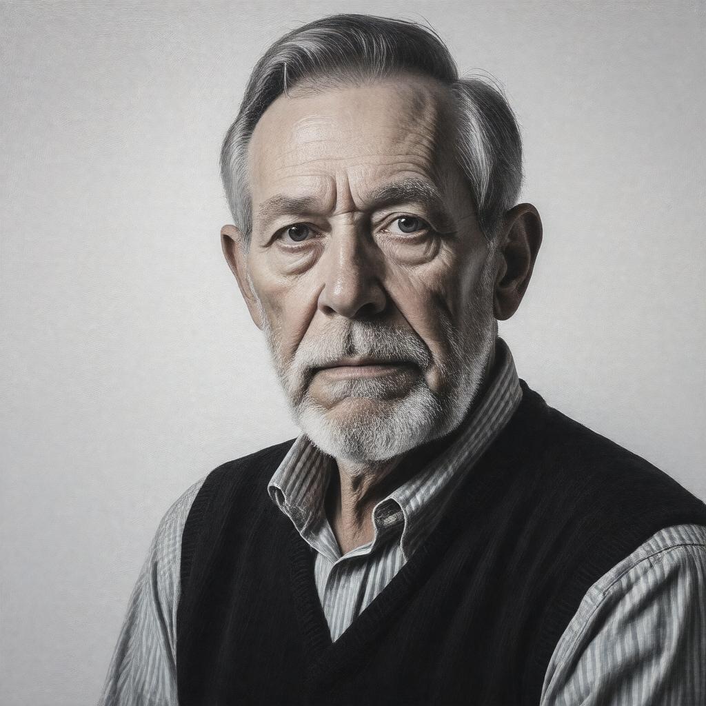 AI-created image of Mitchell Goodman