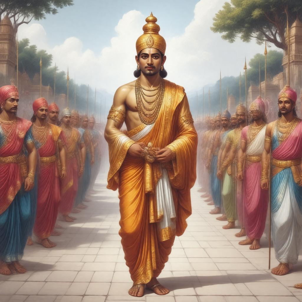 AI-created image of Mitravinda