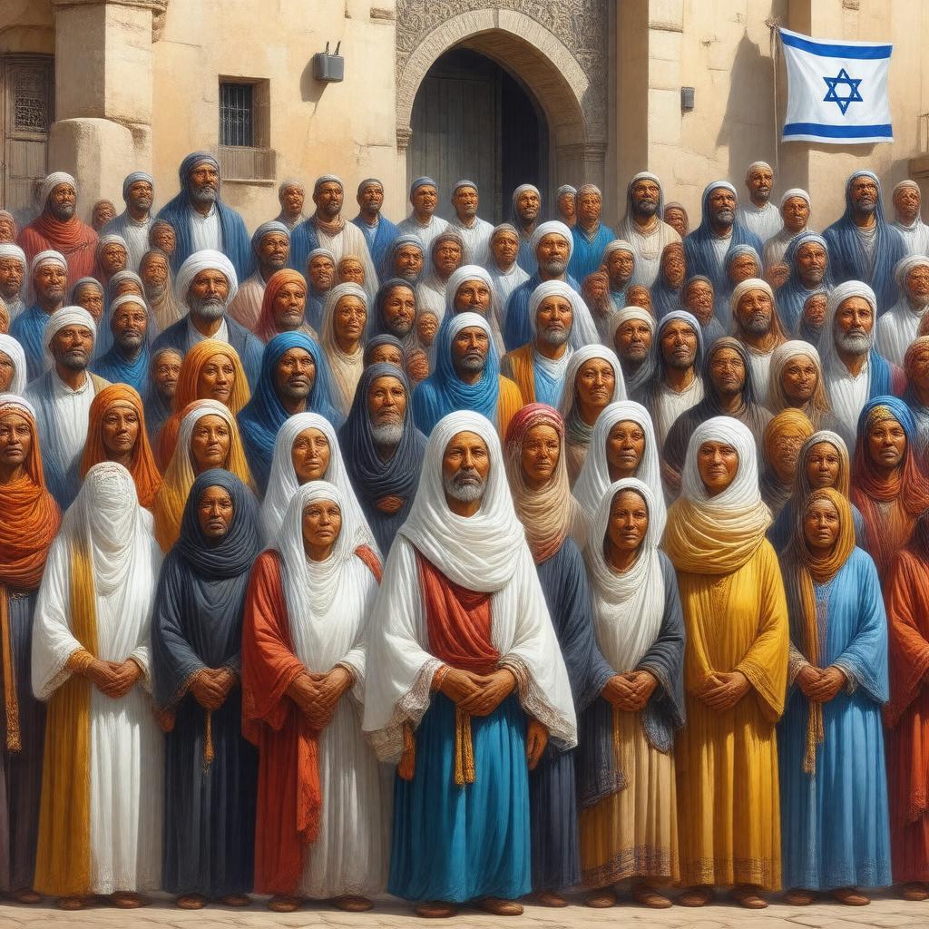 AI-created image of Mizrahim